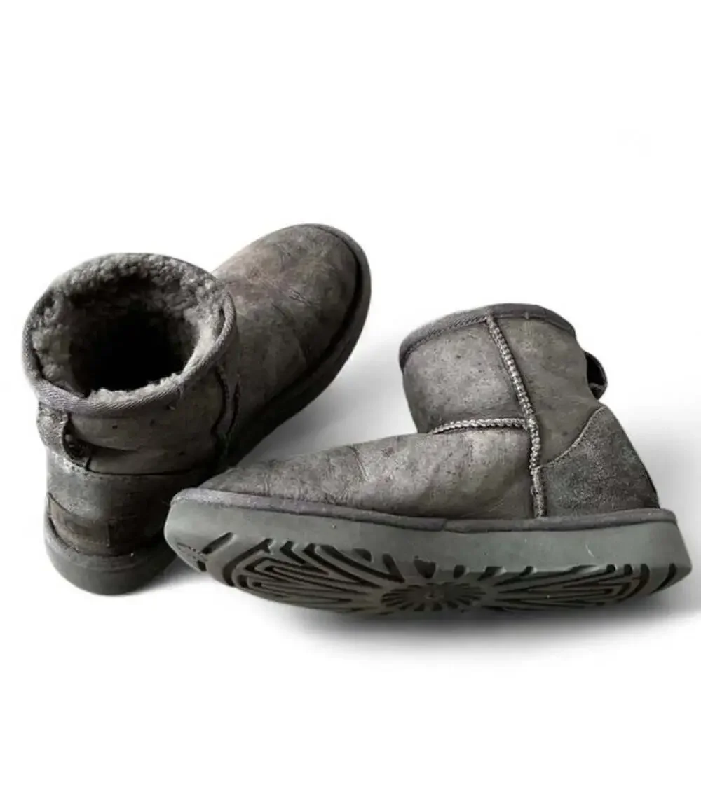 Y2K UGG Classic Mini II Boot Grey Size US 7